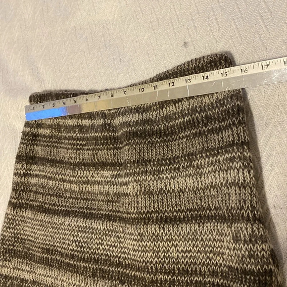 Kyber Outerwear Thick Wool Knitted MiniS kirt Sz8 Heritage Stripe Cabin Cottage - Picture 10 of 12
